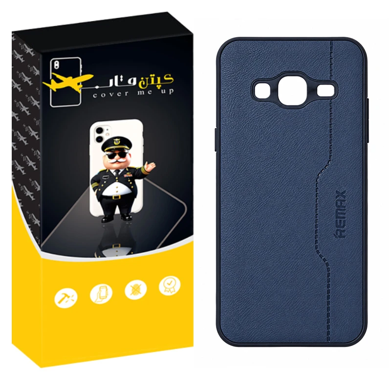 کاور کپتن قاب مدل چرم RMX مناسب برای گوشی موبایل سامسونگ Galaxy J2