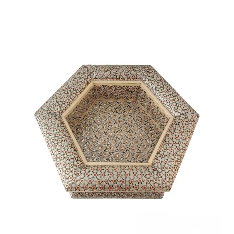 شکلات خوری خاتم کاری کد 01