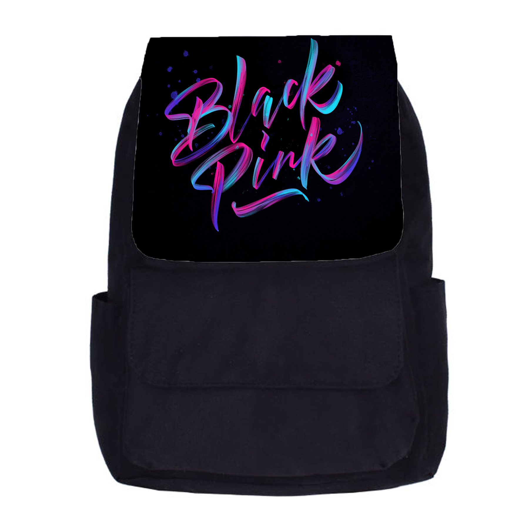 کوله پشتی دخترانه طرح black pink کد kp311
