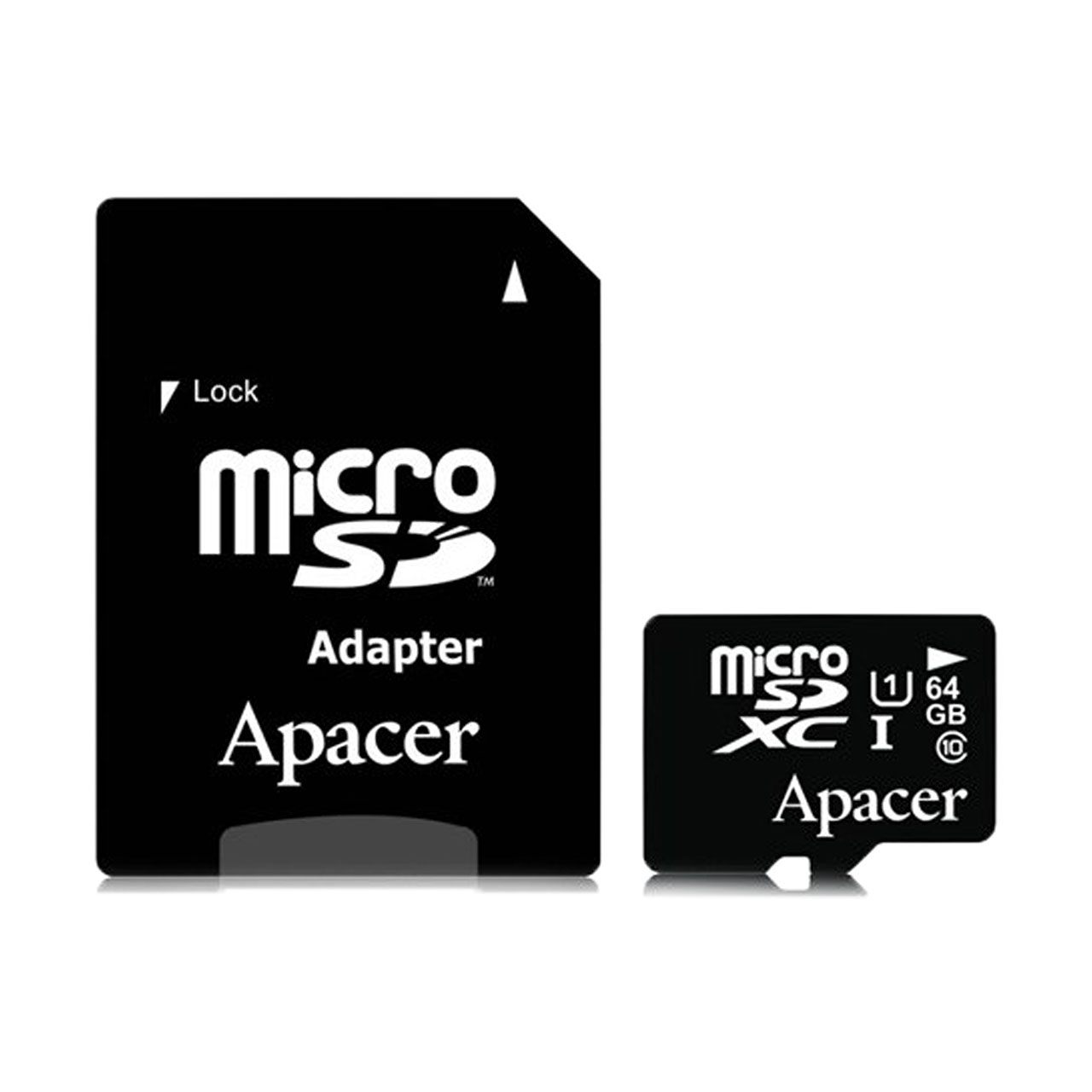 کارت حافظه ی میکرو SD اپیسر UHS-I کلاس 10 - 64 گیگابایت با آداپتور