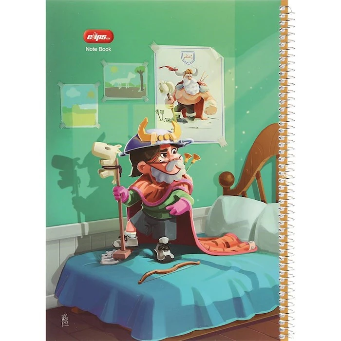 دفتر مشق 50 برگ کلیپس مدل 5030M4