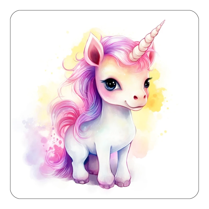 مگنت کاکتی طرح اسب تک شاخ و یونیکورن مدل mp32195