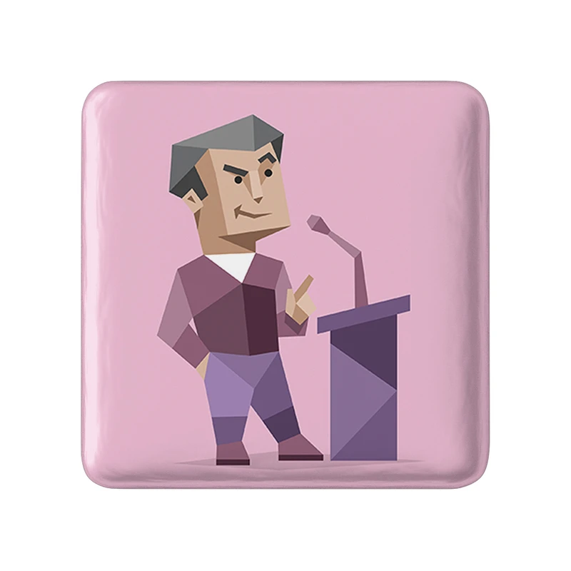 پیکسل خندالو مدل تایپ شخصیتی مبلغ ENTP کد 7704