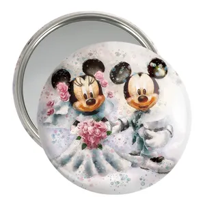 آینه جیبی خندالو مدل میکی موس Mickey Mouse  کد 2422