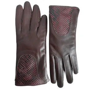 دستکش زنانه چرم آفتاب مدل DM 100