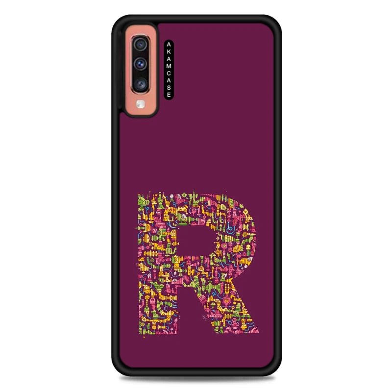 کاور آکام مدل AMC-WSGA70-ALPHADOODLEBET-18 مناسب برای گوشی موبایل سامسونگ Galaxy A70