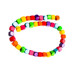 مهره چوبی رنگی دریم کچر کد M001