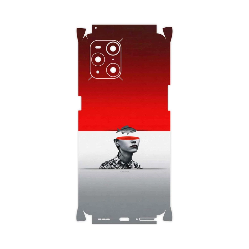 برچسب پوششی ماهوت مدل Collage of surreal Portrait of Women 1-FullSkin مناسب برای گوشی موبایل اپو Find X3 Pro