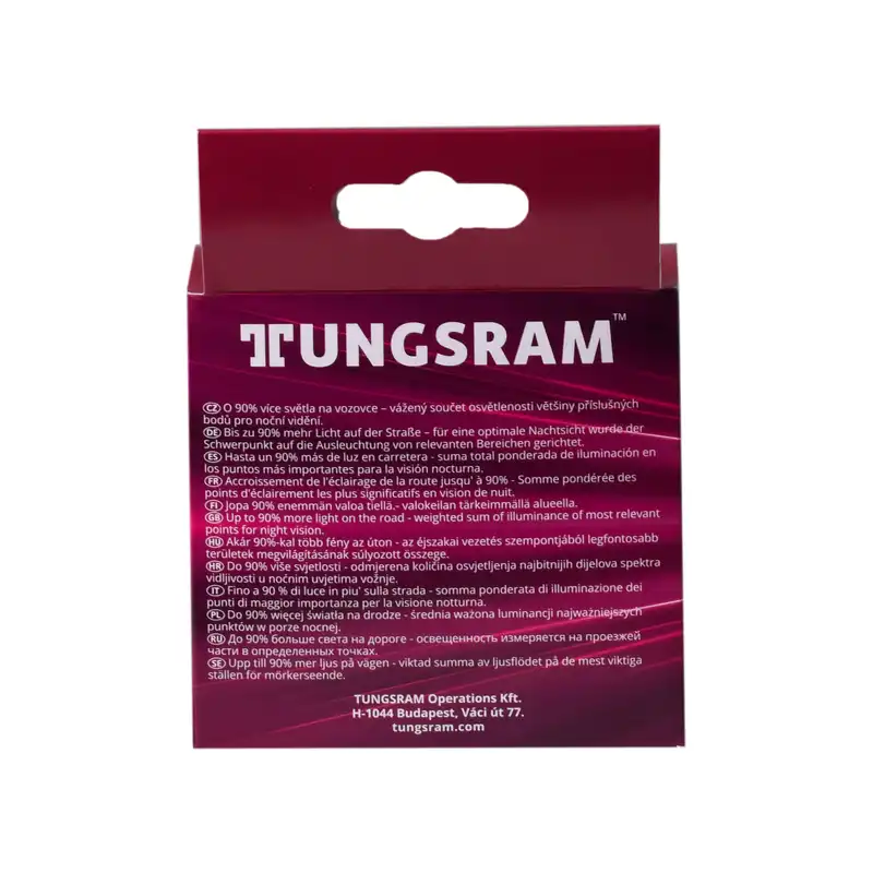 لامپ خودرو تانگسرام مدل MegaLight Ultra +90 کد H7 بسته 2 عددی