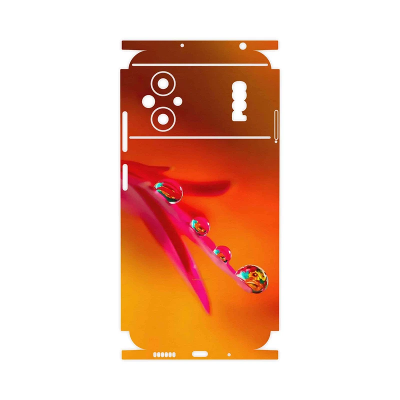 برچسب پوششی ماهوت مدل Plant dew-FullSkin مناسب برای گوشی موبایل شیائومی Poco M5