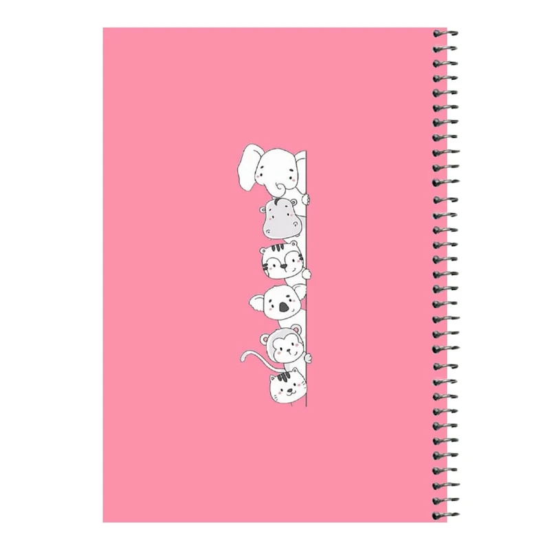 دفتر مشق 80 برگ اس جی مدل دوستان بامزه کد۲   