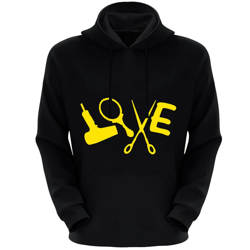 هودی مردانه مدل عشق ارایشگری E1504