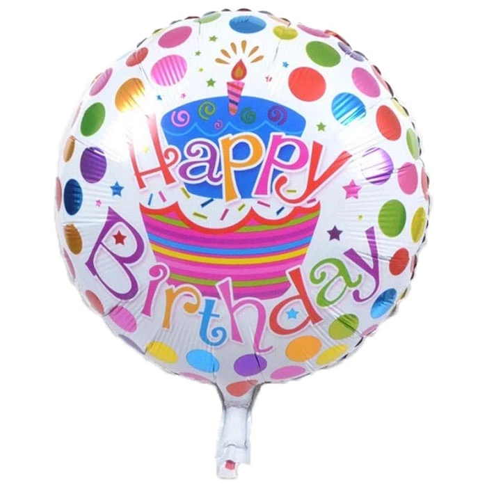 بادکنک فویلی مدل Happy Birthday 