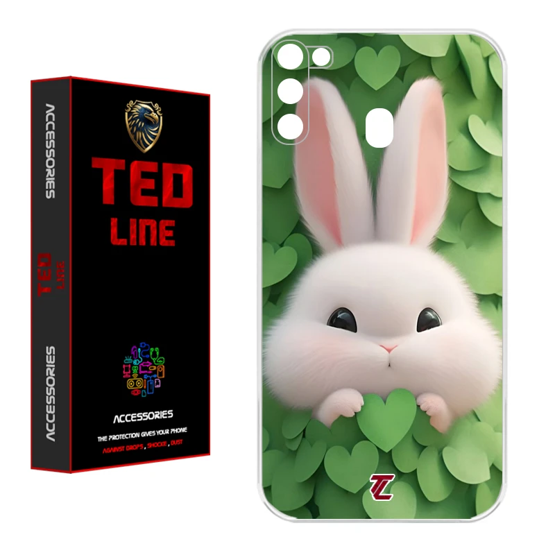کاور تد لاین طرح خرگوش پشمالو 1109 مناسب برای گوشی موبایل سامسونگ Galaxy A11