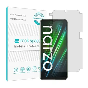 Rock space HyGEL model transparent screen protector suitable for Realme Narzo 50 5G mobile phone