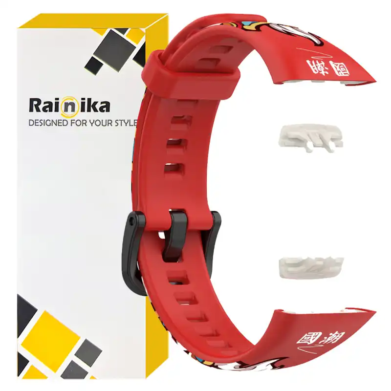 بند رینیکا مدل Fire مناسب برای مچ بند هوشمند آنر band 6