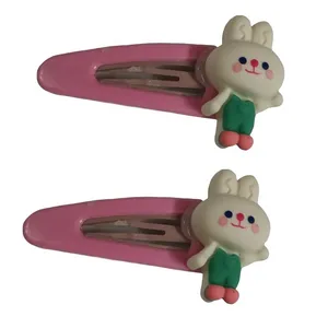 گیره مو دخترانه مدل خرگوش کد 34 بسته 2 عددی