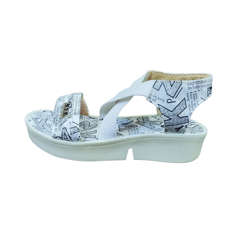 صندل دخترانه مدل روزنامه ای کد 2025