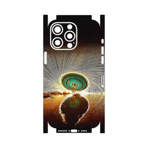 MAHOOT Night Light Fountain-FullSkin Cover Sticker for Apple iPhone 15 Pro Max