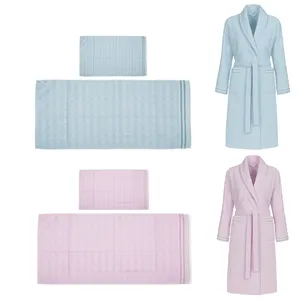 سرویس حوله پالتویی 6 تکه ازدیلک مدل sal