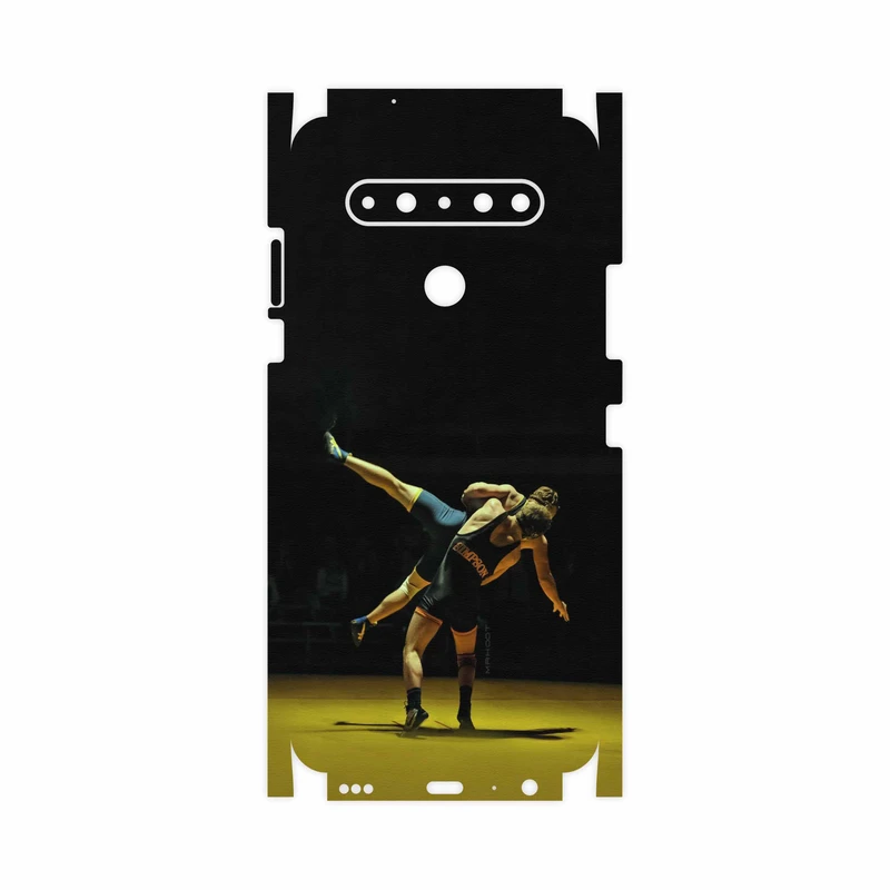 برچسب پوششی ماهوت مدل Wrestling-FullSkin مناسب برای گوشی موبایل ال جی K61