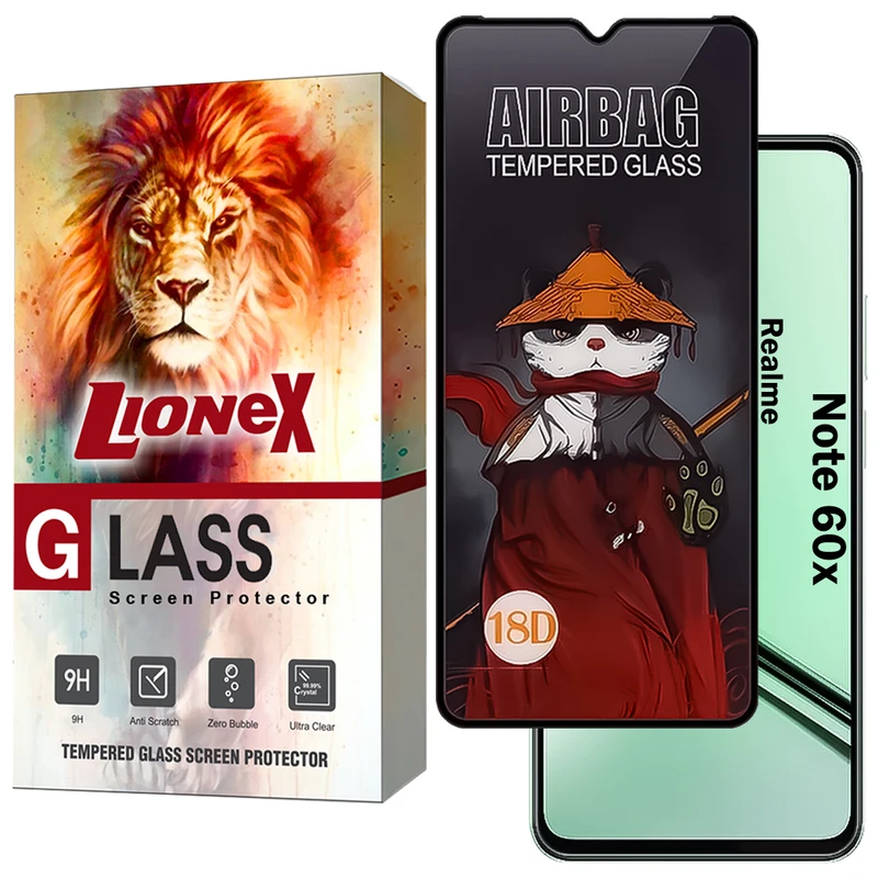 محافظ صفحه نمایش لایونکس مدل AIRL20 مناسب برای گوشی موبایل ریلمی Note 60x