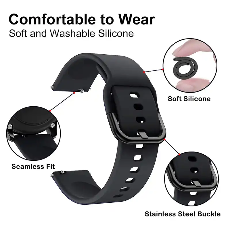 بند گودزیلا مدل Ro-Sil-SQ مناسب برای ساعت هوشمند میبرو C2 / Lite / Air / Color