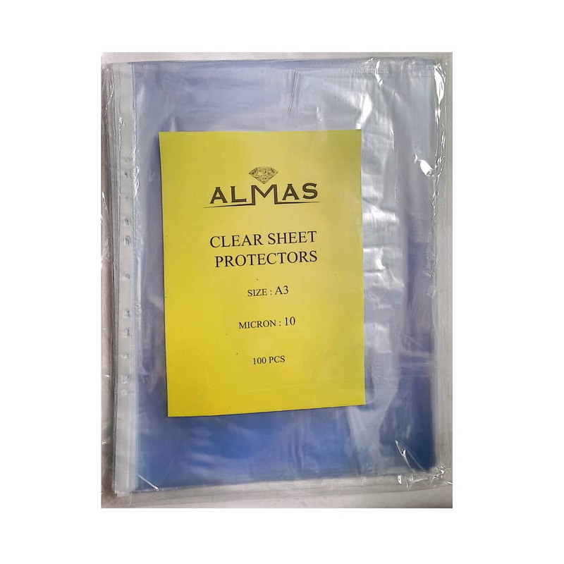 کاور کاغذ A3 الماس مدل MICRON 10 بسته 100 عددی