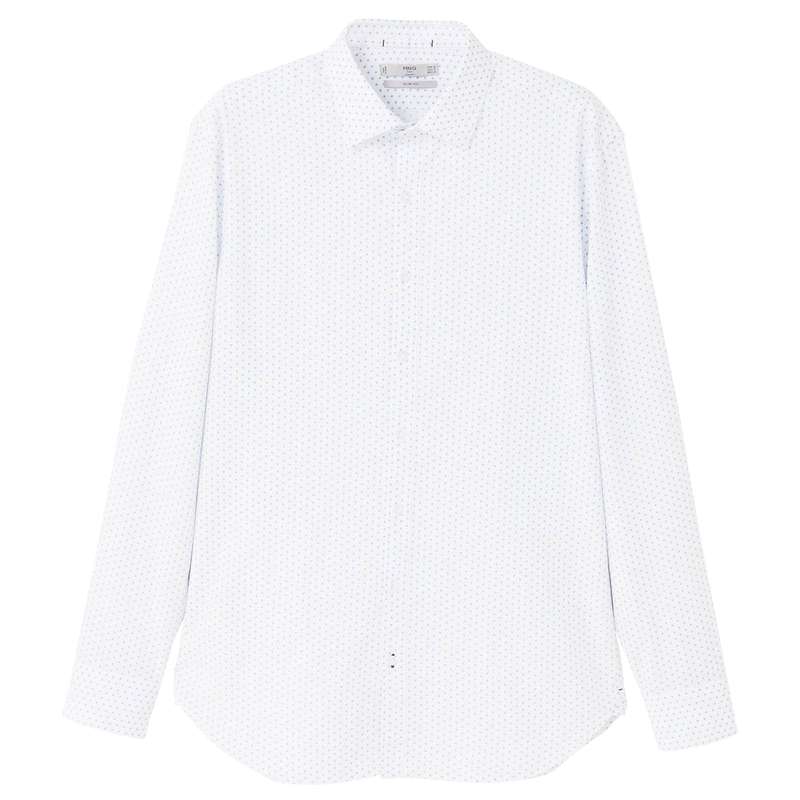 پیراهن آستین بلند مردانه مانگو مدل WT039SAN