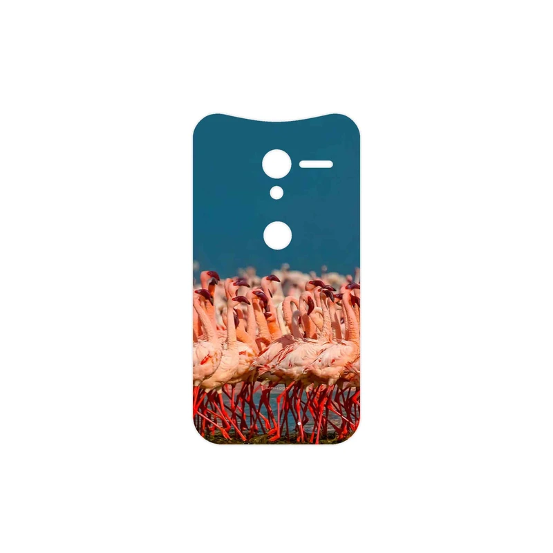 برچسب پوششی ماهوت مدل Flamingo مناسب برای گوشی موبایل موتورولا Moto X