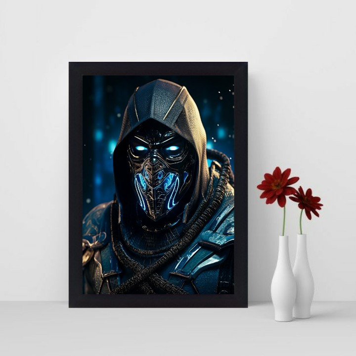 تابلو نوری گیم دکور مدل Sub Zero