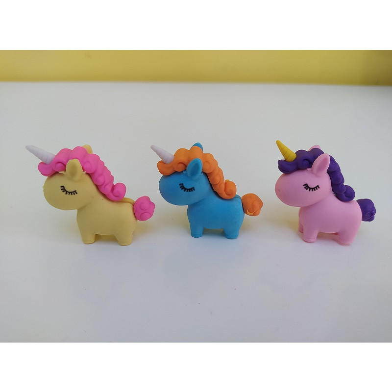 پاک کن مدل یونیکورن بسته 3 عددی