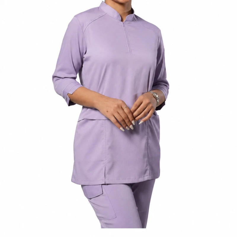 عکس شماره 2 : ست اسکراب و شلوار پزشکی زنانه دانشجو مدل اونیکس
