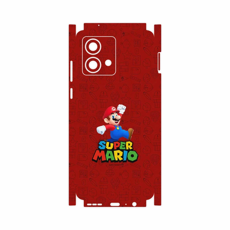 برچسب پوششی ماهوت مدل Super_Mario_Game-FullSkin مناسب برای گوشی موبایل موتورولا Moto G84
