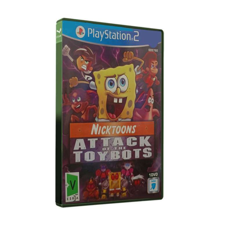 بازی ATTACK OF THE TOYBOTS NICKTOONS مخصوص PS2