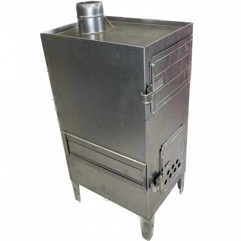 بخاری هیزمی مدل فردار جا سیخ خور