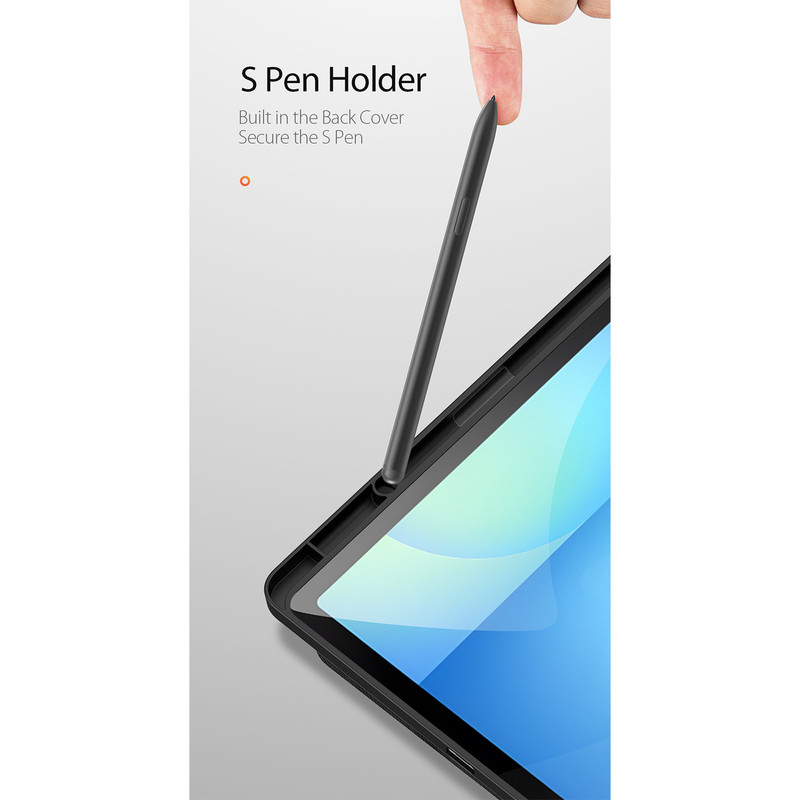 کیف کلاسوری دوکس دوکیس مدل DOMO مناسب برای تبلت سامسونگ Galaxy Tab S10 FE Plus-13.1 inch