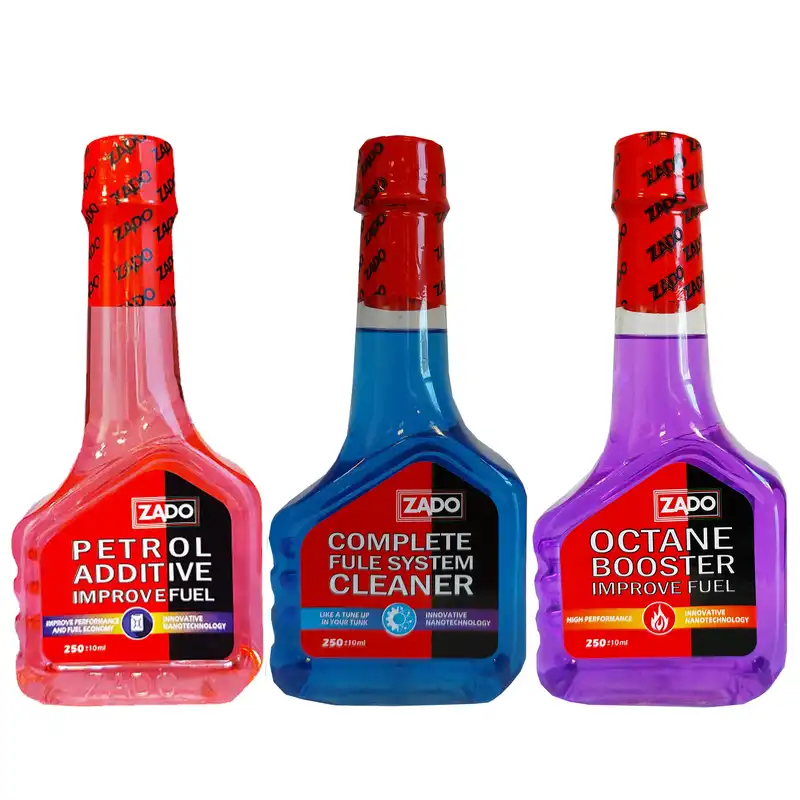 مکمل سوخت و اکتان بوستر و پاک کننده انژکتور زادو مدل 1001 حجم 250 میلی لیتر بسته 3 عددی