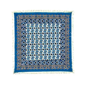 رومیزی قلمکار دهنوی طرح گلیم مدل G100