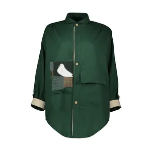 تونیک زنانه کلوتو مدل BIRD SHIRT - GR