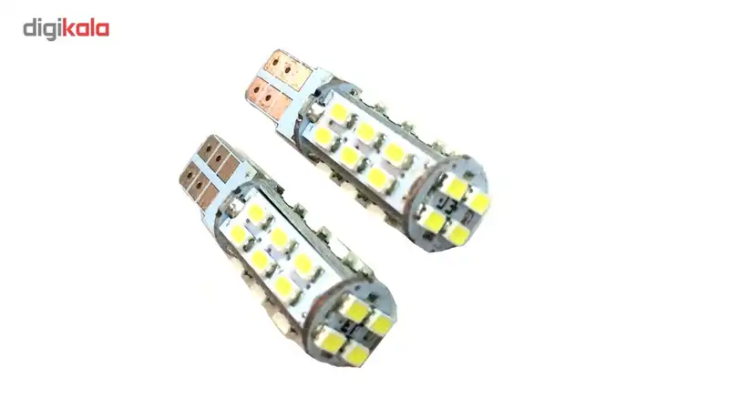 لامپ28 اس ام دی یخی خودرو ای ام بسته 2 عددی