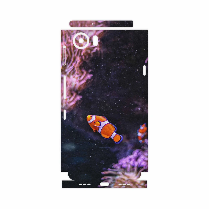 برچسب پوششی ماهوت مدل Clownfish-FullSkin مناسب برای گوشی موبایل بلک بری KEYONE