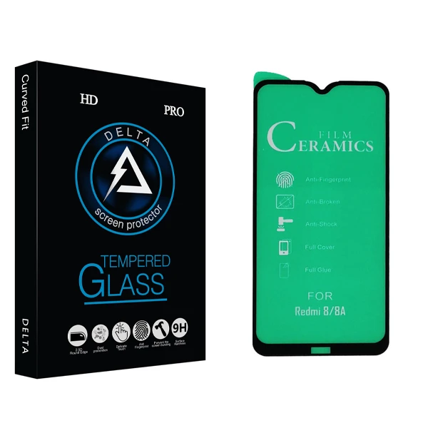 محافظ صفحه نمایش سرامیکی دلتا مدل HD مناسب برای گوشی موبایل شیائومی REDMI 8/8A