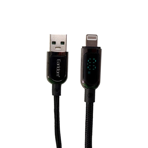 کابل تبدیل USB به لایتنینگ ارلدام مدل EC-147i طول یک متر
