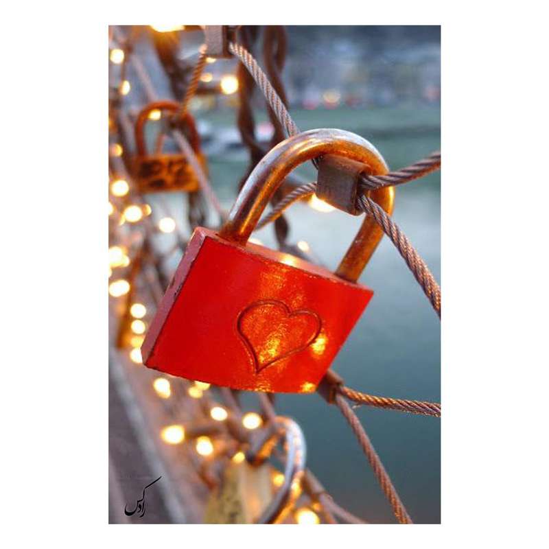 کارت پستال رادکس طرح LOVE عشق  مدل NE80