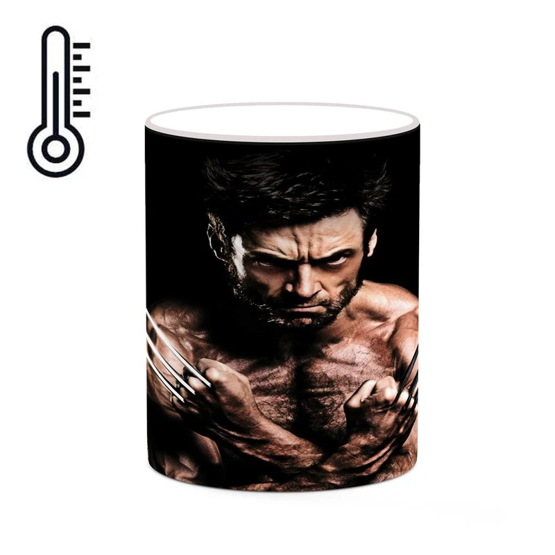 ماگ حرارتی کاکتی مدل ولوورین Wolverine کد mgh40343