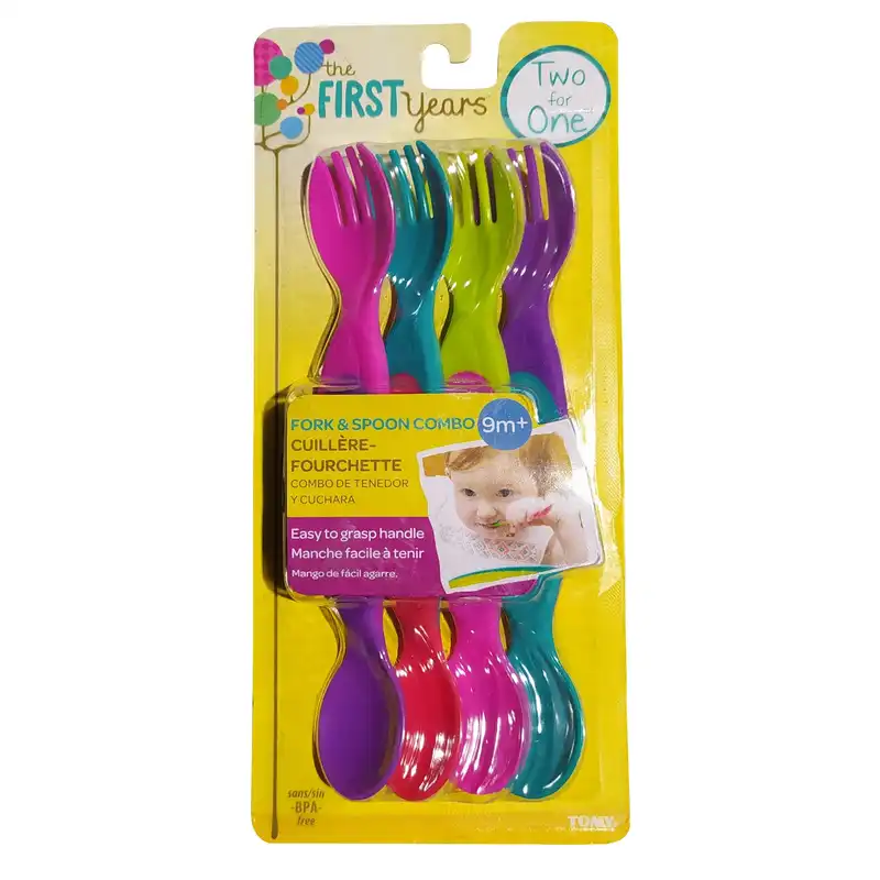 قاشق کودک فرست یرز مدل With Me کد 2022 مجموعه 4 عددی