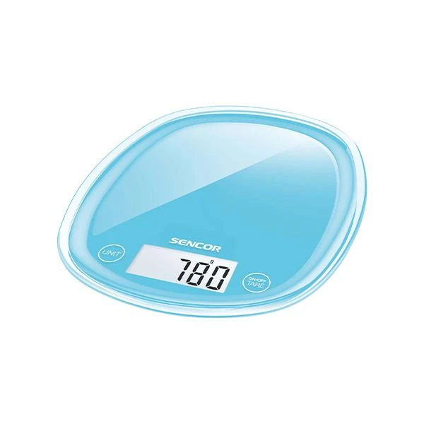 ترازو آشپزخانه دیجیتال سنکور مدل SKS 32BL حداکثر ظرفیت قابل اندازه‌گیری 5 کیلوگرم با دقت اندازه‌گیری 1 گرم