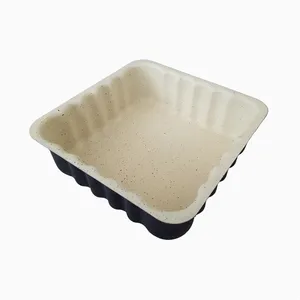 قالب کیک مدل شارلوت مربع صاف