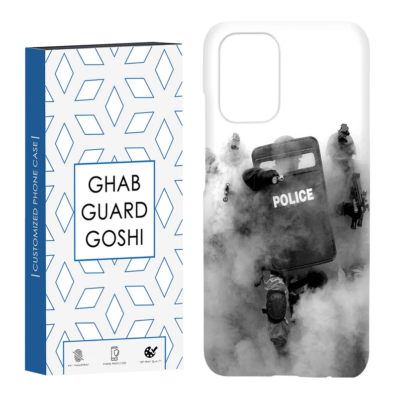کاور قاب گارد گوشی طرح police کد Dimo-136 مناسب برای گوشی موبایل شیائومی Redmi Note 10 / Redmi Note 10 4g / Redmi Note 10s